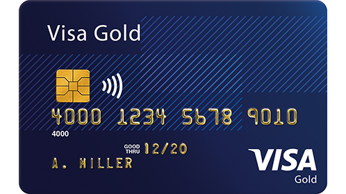 Credit Card Example - Visa Gold
