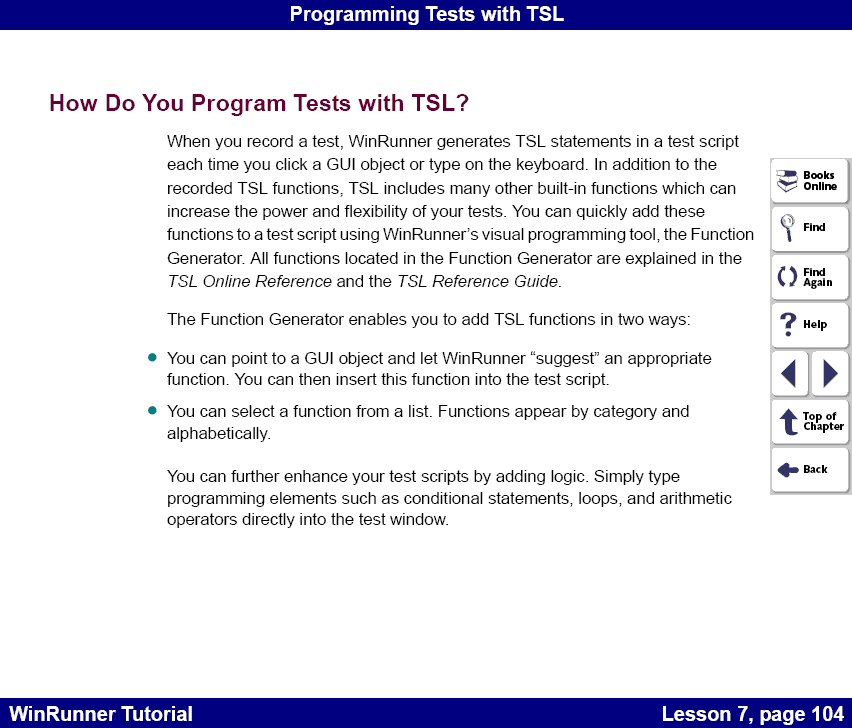How Do You Program Tests with TSL
