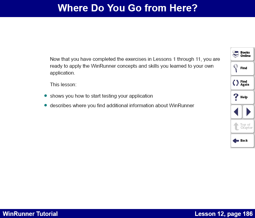 Lesson 12 - Where Do You Go from Here