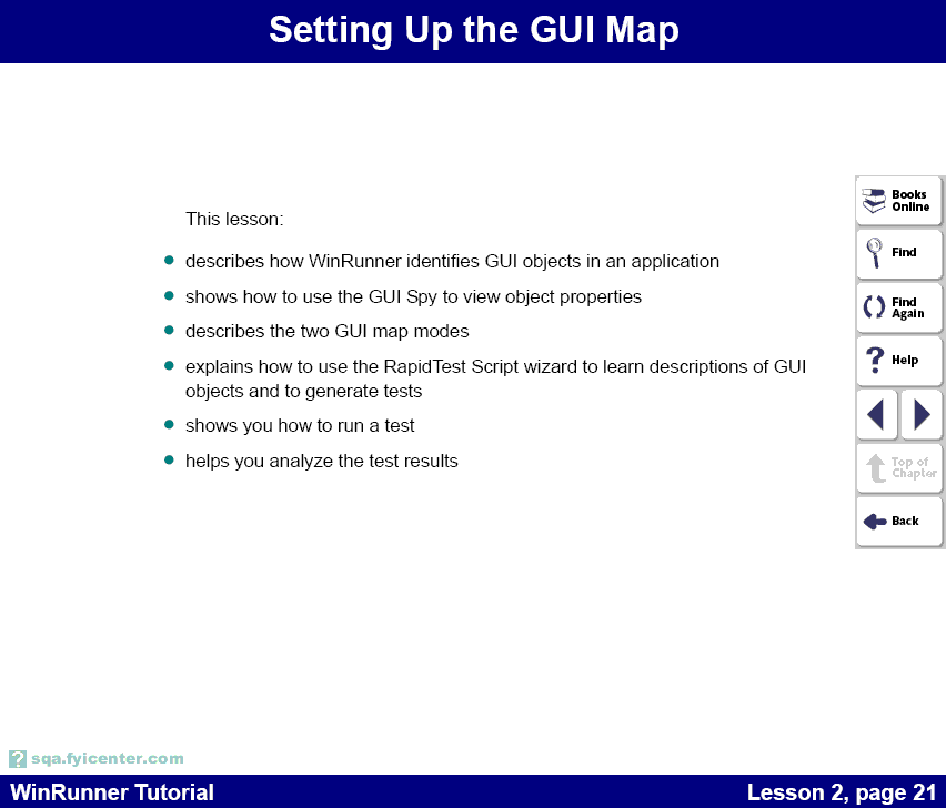 Lesson 2 - Setting Up the GUI Map