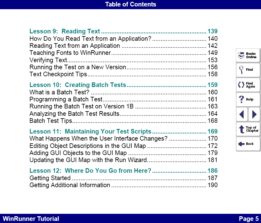 Table of Contents 4
